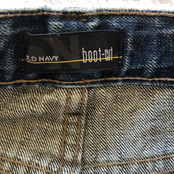 Old Navy Boys Size 6 Slim Boot Cut Jeans Pants 100% Cotton - Picture 10 of 12